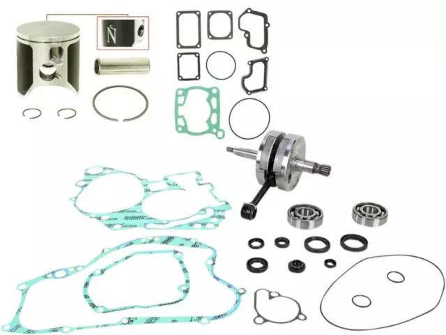 Namura Top & Wiseco Bottom End Suzuki 2001-03 RM 125 Engine Rebuild Piston Crank