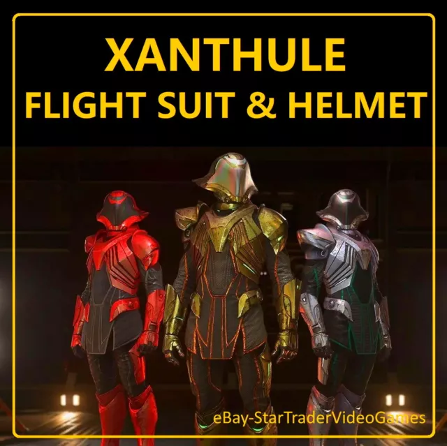 Star Citizen - Xanthule Flight Suit & Helmet - 3 Versions