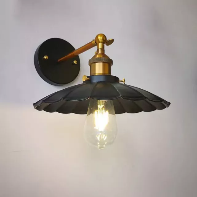 Modern Retro Vintage Industrial Wall Mounted Lights Rustic Sconce Lamp Fixture