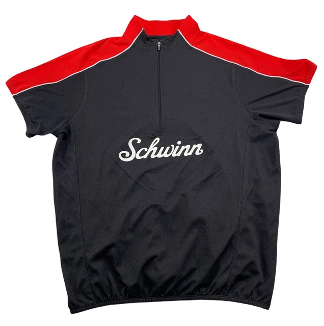 Schwinn Men Adult MEDIUM Bike Cycling Jersey Classic Road Racing Bicycle Shirt Schwinn Men Adult MEDIUM Bike Cycling Jersey Classic Road Racing Bicycle Shirt