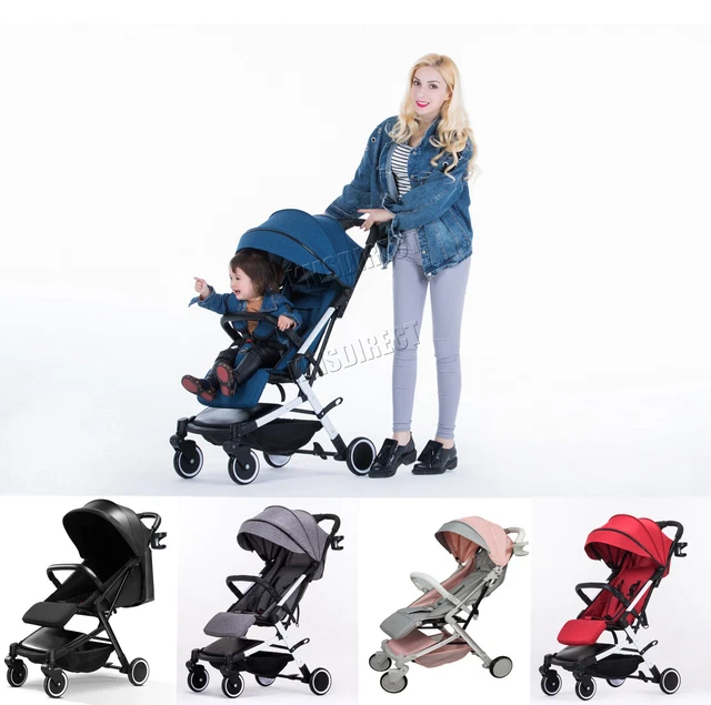 FoxHunter Foldable Baby Stroller Pushchair Pram Toddler Buggy Adjustable BS03