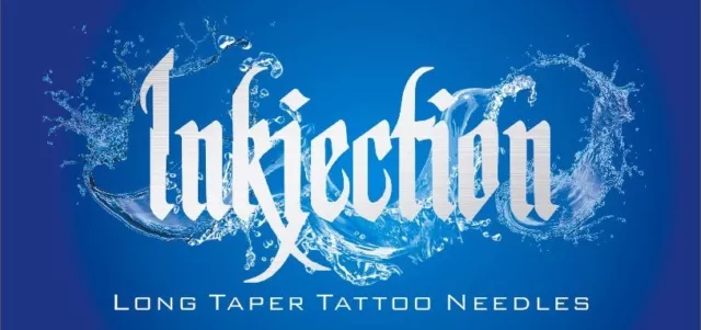 5er Rund Liner Tattoonadeln  "Inkjection" 50 Stück, 5RL 0,35mm, Long Taper