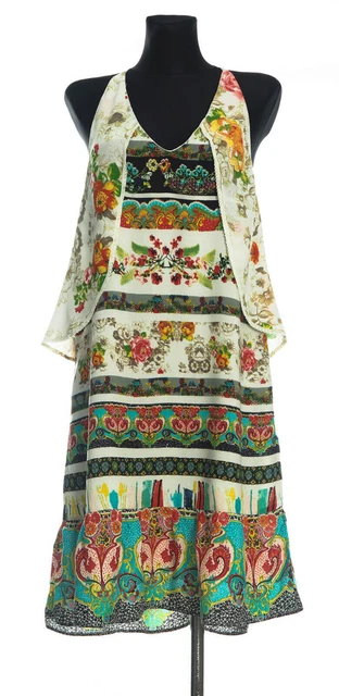 BNWT DESIGUAL Abito Kilian da donna taglia 40 UK 12