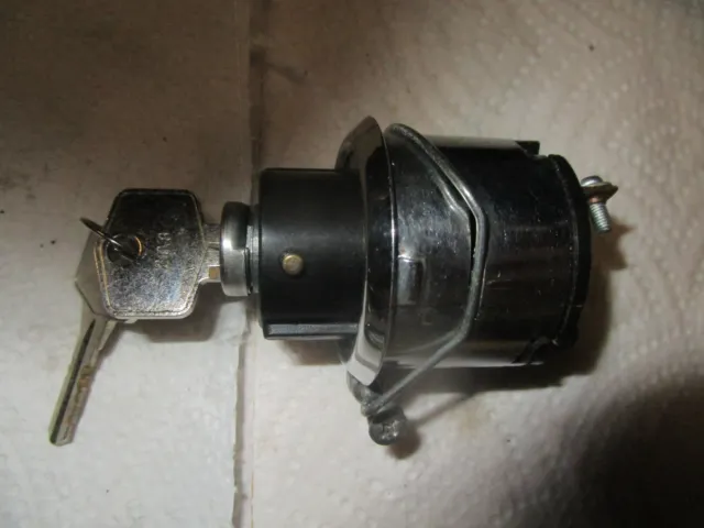 Austin Healey Bugeye Sprite Head Lamp Switch with keys Rare 1958-1962 #140-535
