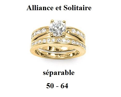 Bague Solitaire Diamant Cz Dolly-Bijoux - Taille 50, Plaqué Or 18K 5 Microns, Pierre 8mm, Neuf Avec étiquettes