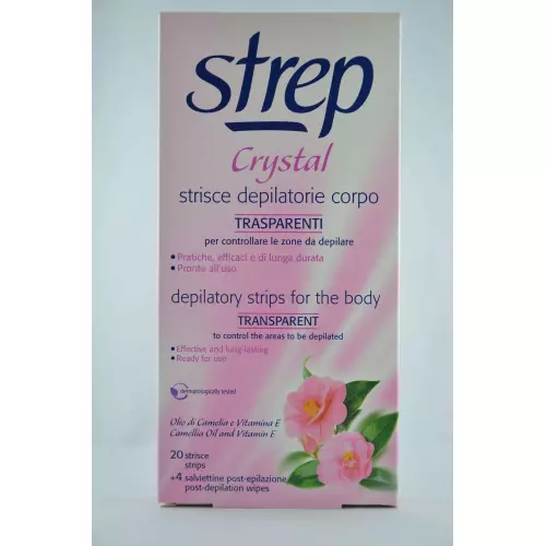 Strep Crystal Strisce Corpo 20pz