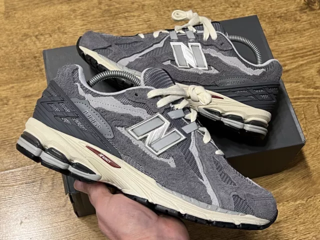 NEW BALANCE UK Size 8 Eur 42 Varsity MSPTSR1 D 105 Grey Running