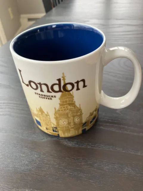 2010 Starbucks London Coffee Mug 16 oz Global Icon Series