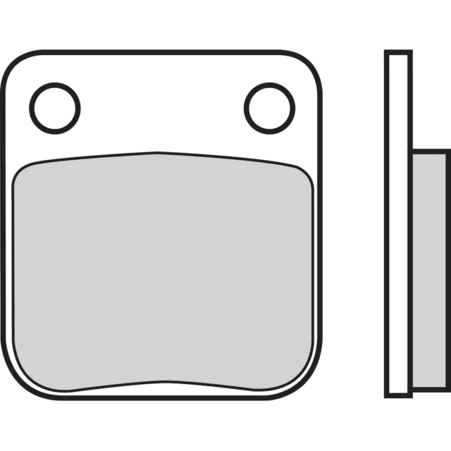 41550-Pastillas de freno organicas BREMBO compatible con DAELIM DELFINO 100 100