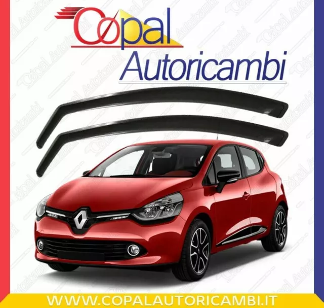 Deflettori Aria Antiturbo Renault Clio Iv 5 Porte Dal 2012 In Poi Farad 12594