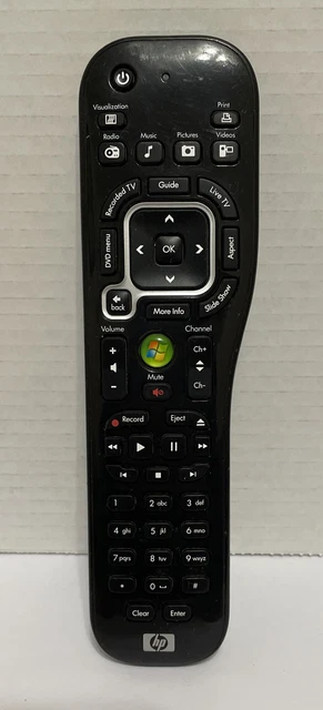 Genuine HP TSGH-IR02 PC Media Center Desktop Remote Control OEM P/N: 5070-5600