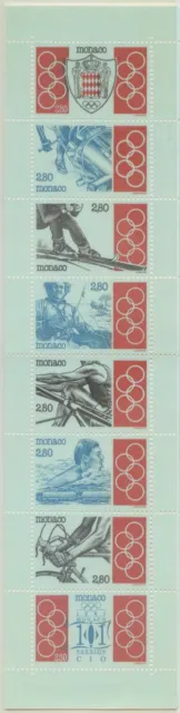 Monaco 1993 2 Bookl. MNH** Sports*IOC*CIO*Olympic Games*Cycling*Yachting*Archery
