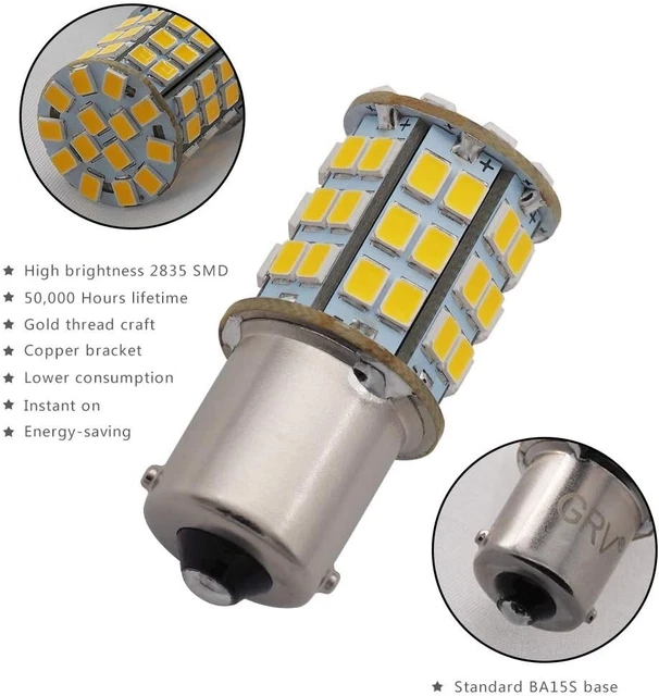 Coppia 2 Lampade Led T20 7443 W21/5W Con 1 Power Led 2W Bianco Freddo Coppia 2 Lampade Led T20 7443 W21/5W Con 1 Power Led 2W Bianco Freddo