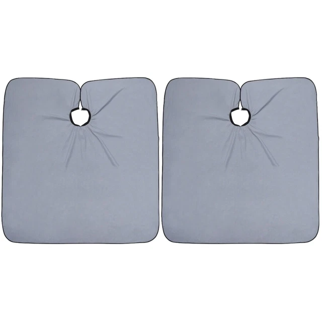 Mantello da parrucchiere colorato Perm grembiule per adulti barbiere grey pongee
