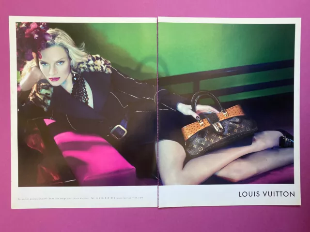 Affiche Publicitaire Roul?e sac Louis Vuitton (L?a Seydoux)#2 120x175 Cm