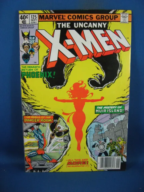Uncanny X Men 125  Vf+ Marvel 1979 Newsstand Variant