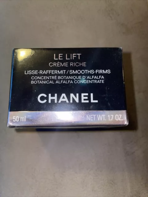 1 CHANEL 💯 LE LIFT RICH CREME RICHE Original Moisturizing Cream 1.7oz/50ml  + 🎁 $134.95 - PicClick