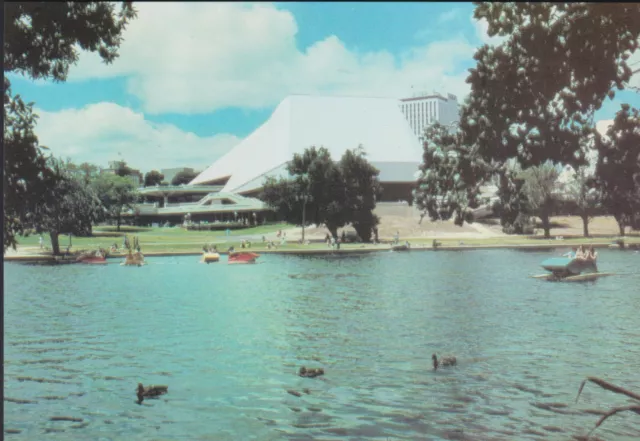 FESTIVAL THEATRE ADELAIDE RIVER VIEW SA South Australia Postcard Mint Condition
