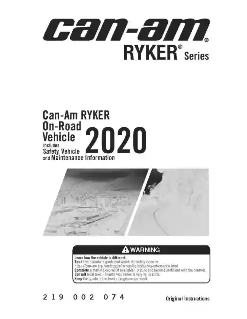 ryker manual