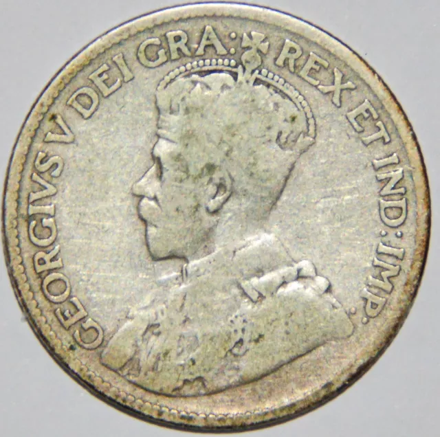 1934 Canada George V Quarter-Silver: Very nice condition, natural toning