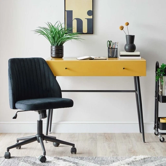 RETRO SIDEBOARD DESK Dressing Table Lift Up Mirror Dunelm Oliver