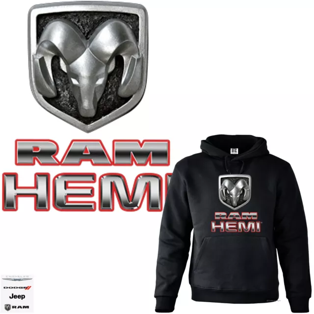 Dodge Hemi Ram Sweatshirt Kapuze american Truck US-Car Hoodie licensed *0038