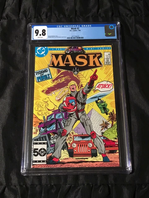 DC Comics 1986 MASK #2 CGC 9.8 NM/MT w/ White Pages Highest Graded!