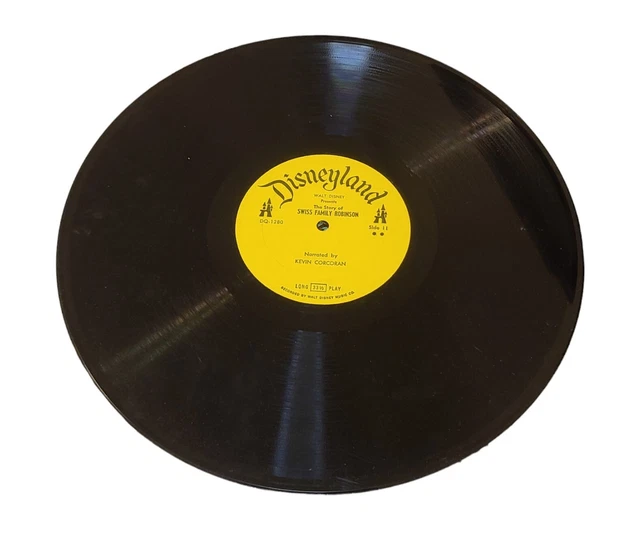 WALT DISNEY'S STORY Of Swiss Family Robinson Record 12" Vintage Vinyl ...