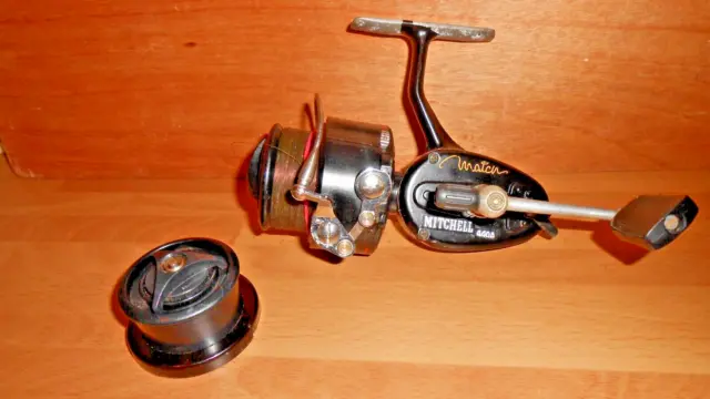 MITCHELL MATCH 440A Fishing Reel With Spare Spool £29.99 - PicClick UK
