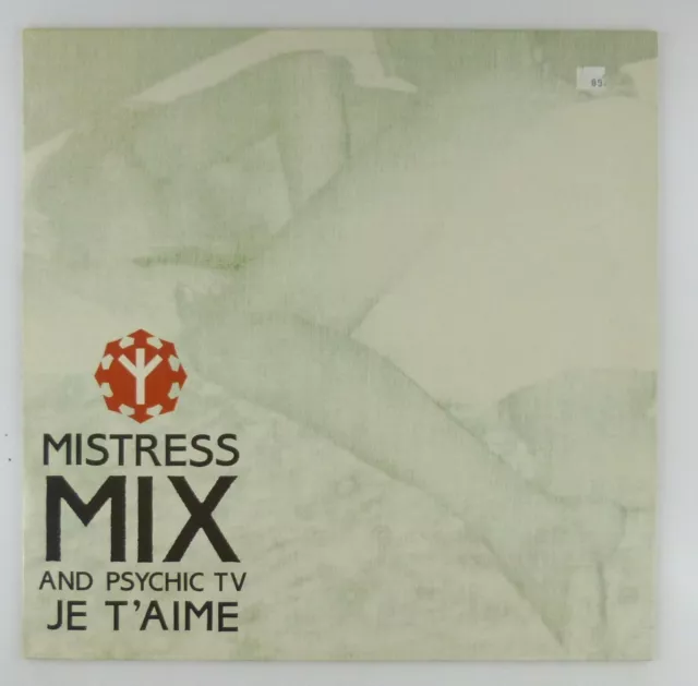 12 " Maxi Single - Mistress Mix And Psychic TV – Je T'Aime - AA278s