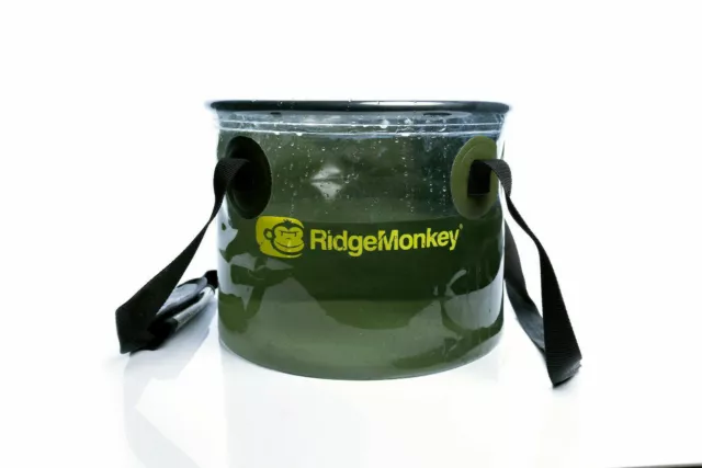 Ridgemonkey Water Bucket Perspective Collapsible 10lt Carp Fishing