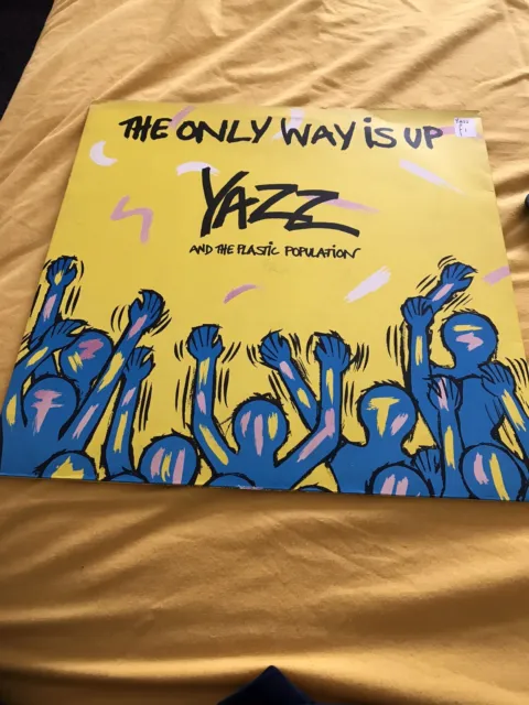 Yazz And The Plastic Population - The Only Way Is Up 12 inch single