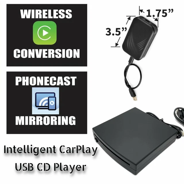 INTELLIGENT CARPLAY USB CD Player for 2022+ MercedesBenz EQS £311.15 PicClick UK
