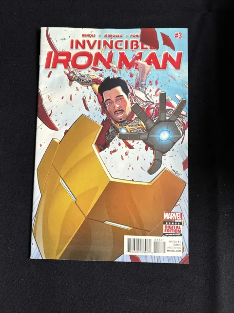 Invincible Iron Man #3, Marvel 2016, Brian Michael Bendis