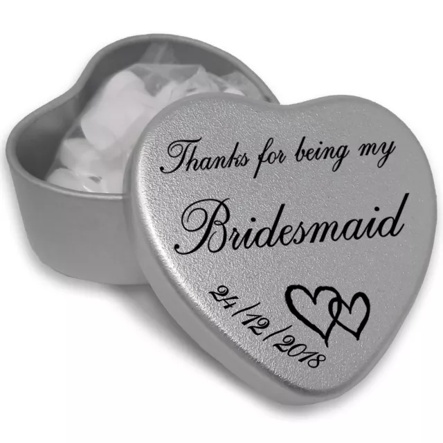 Luxury Personalised Wedding Gifts for guests Keepsake and Momento Special Day