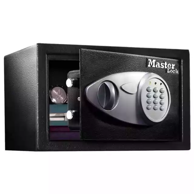 Master Lock X055ML Safe Tresor Möbeltresor Wandsafe mit Zahlencode + Schlüssel 2