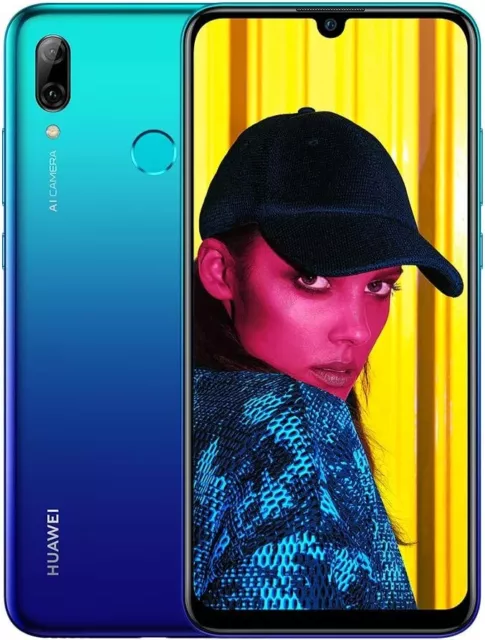 Huawei P Smart 2019 64GB Unlocked Blue -  6.21-Inch 2K, 3GB RAM, Android 9