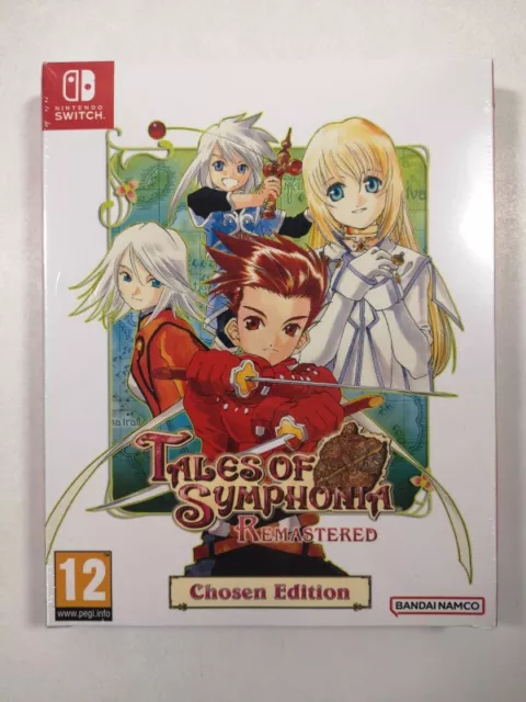 Tales Of Symphonia Remastered Chosen Edition Switch Euro New