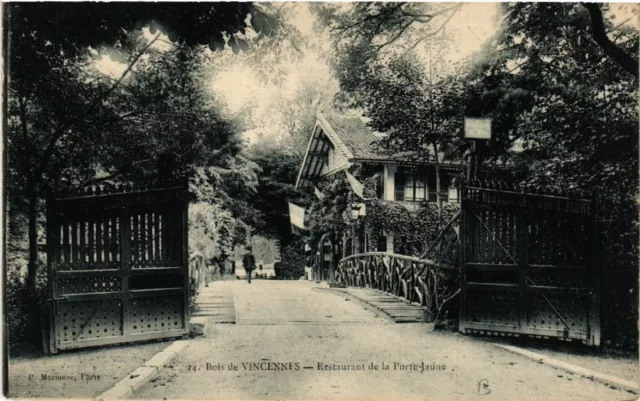 CPA Bois de VINCENNES - Restaurant de la Porte - Jaune (519496)