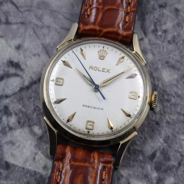 Rolex Denison  9KYG pure gold 1953 ROLEX DENISON CASE vintage wristwatch