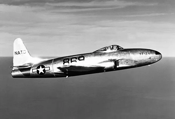 Lockheed TO-1 Shooting Star - 1948 - Photo Magnet