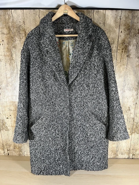 CATH KIDSTON FLORAL Printed Trench Coat Double Breasted Ladies Jacket Coat 35.00 PicClick UK