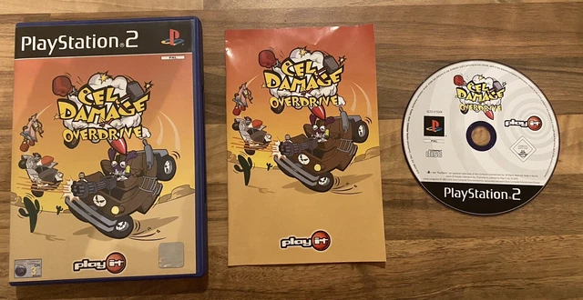 Cel Damage Overdrive Sony PlayStation 2 PS2 Complete PAL Black Label VGC