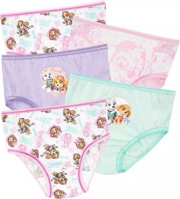 Nickelodeon Girls Paw Patrol Underwear Briefs - 2T/3T - Assorted