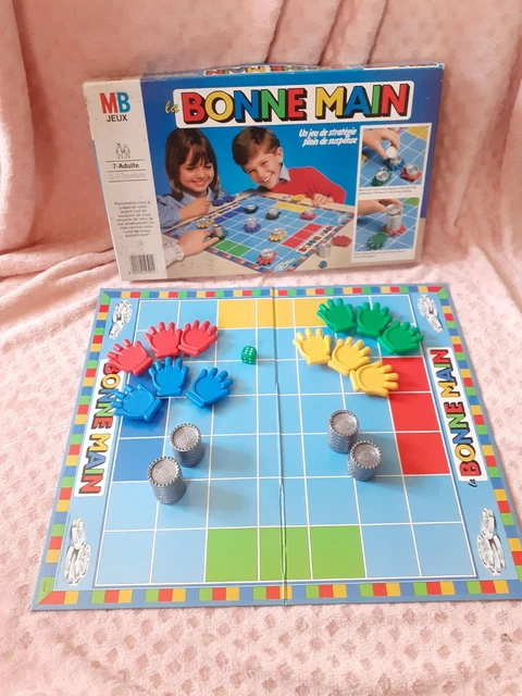 100 % Complet Jeu La Bonne Main MB jeux Années 80