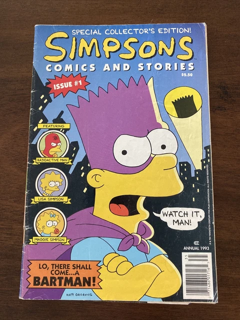 SIMPSONS COMICS AND Stories Issue #1 Collector's Edition EUR 22,41 ...