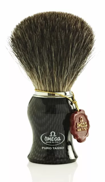 Omega 6650 Pure Badger Hair Shaving Brush