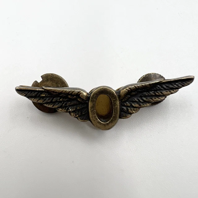 GENUINE WW2 RCAF Royal Canadian Air Force Operational Tour Silver Wing ...