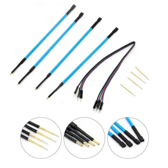 4x Sonde Stylos + 4x Câbles de connexion Pour BDM100 DIMSPORTKTAG LED BDM Frame