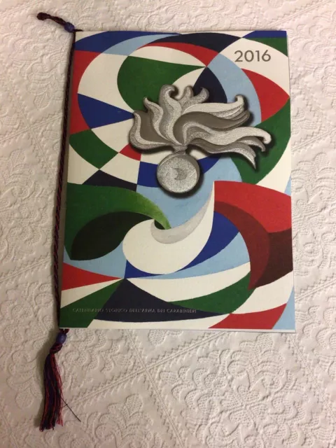 Calendario Carabinieri 2016